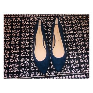 navy flats